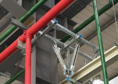 新宁该抗震支架的整体式支吊架结构协调性好